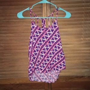 Spaghetti strap tank